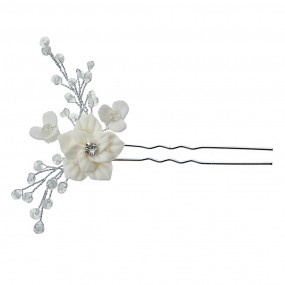 2JZHC0055 Bobby Pin 12 cm Silver colored Metal