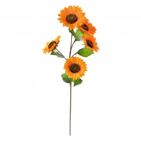 25PL0086 Artificial Flower Sunflower 99 cm Yellow Plastic