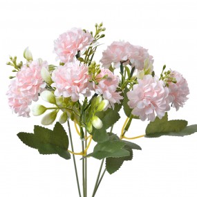 26PL0262 Fleur artificielle 31 cm Rose Plastique