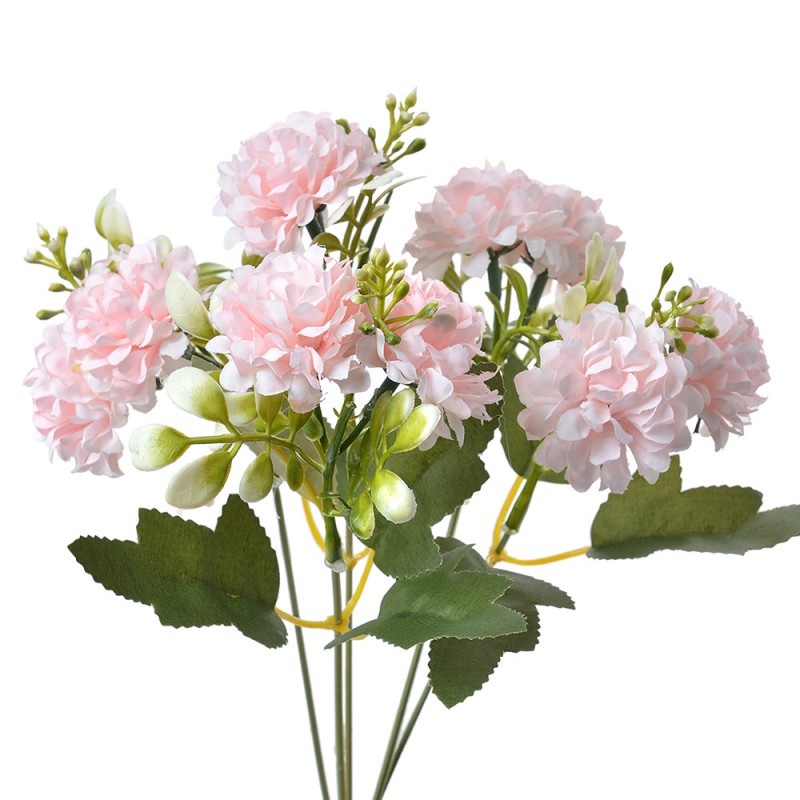 6PL0262 Fleur artificielle 31 cm Rose Plastique