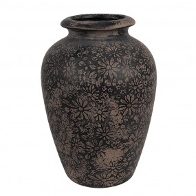 26CE1707 Vase Ø 18x26 cm Grey Ceramic