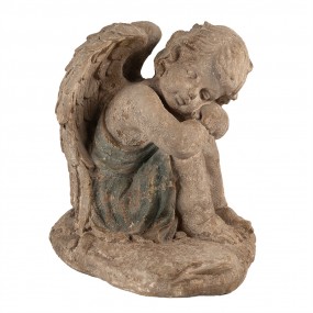 26MG0103 Figur Engel 36 cm Beige Keramikmaterial