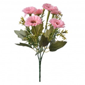 26PL0247 Fleur artificielle 30 cm Rose Plastique