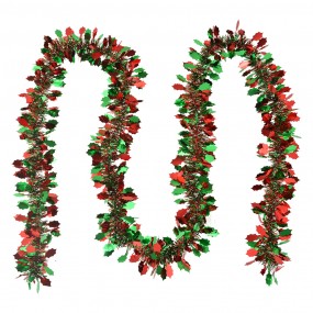 265553 Christmas garland 200 cm Red Plastic