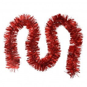 265554 Christmas garland 200 cm Red Plastic