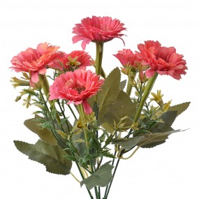 26PL0246 Fleur artificielle 30 cm Rose Plastique