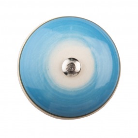 264705 Pomello Ø 4 cm Blu Ceramica Rotondo Pomello per mobili
