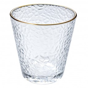 26GL4877 Water Glass 300 ml Transparent Glass Drinking Cup