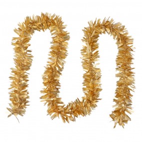 265562Y Christmas garland 200 cm Gold colored Plastic