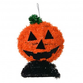 265497 Halloween Decoration Pumpkin 13x5x15 cm Orange Plastic