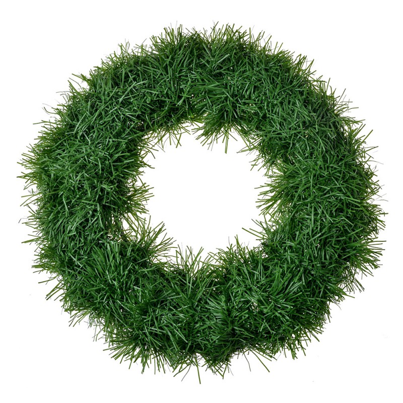 65508S Christmas wreath Ø 28 cm Green Plastic