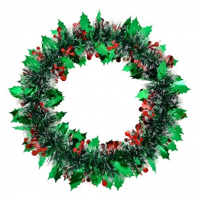 265563 Christmas wreath Ø 35 cm Green Plastic