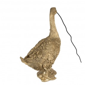 25LMP671 Table Lamp Goose 42x23x60 cm Gold colored Polyresin Desk Lamp