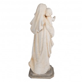 25MG0042 Figurine Mary 55 cm Beige Ceramic material