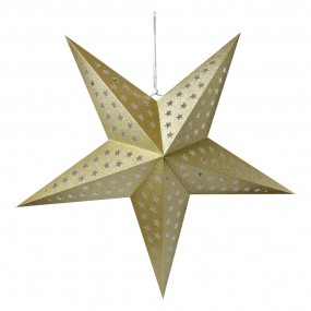26PA0512XL Hanging star 90x20x90 cm Gold colored Paper