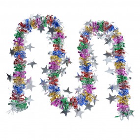 265546 Christmas garland 200 cm Multicoloured Plastic