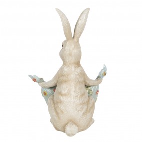 26PR2339 Figurine Rabbit 25x25x36 cm Beige Polyresin Home Accessories