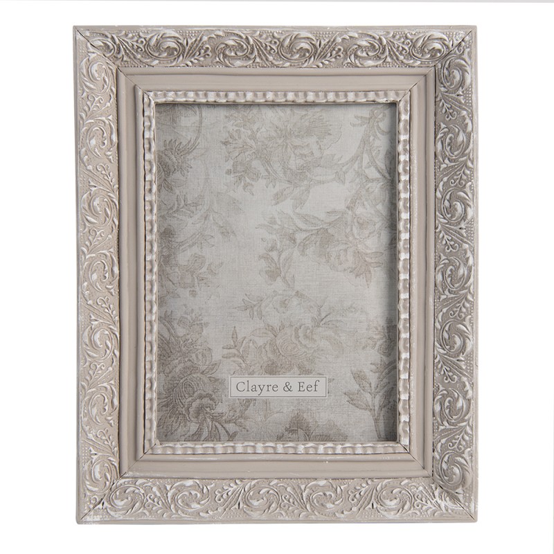 2F0807 Photo Frame 13x18 cm Grey Plastic Rectangle Picture Frame
