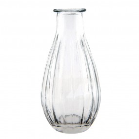 26GL4061 Vase Ø 7x14 cm Glas Glasvase
