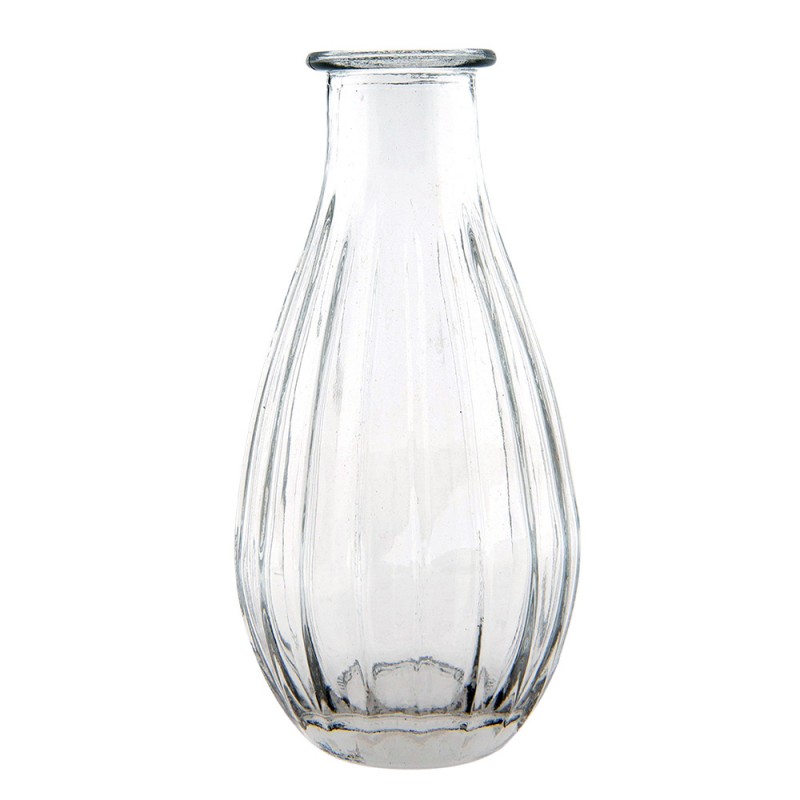 6GL4061 Vase Ø 7x14 cm Glas Glasvase