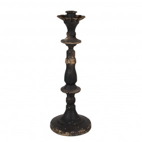 26Y5454 Candle holder 30 cm Black Gold colored Iron Candle Holder