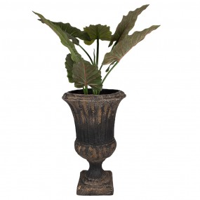 25MG0023 Bloempot  Ø 34x53 cm Bruin Zwart Keramisch materiaal Plantenhouder