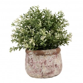 26TE0527S Bloempot Ø 13x9 cm Beige Terracotta