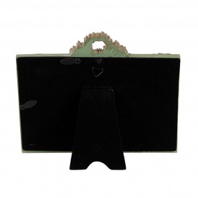 22F1140 Photo Frame 10x15 cm Green Plastic Glass Picture Frame