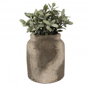 26TE0518L Blumentopf Ø 18x20 cm Grau Beige Terrakotta