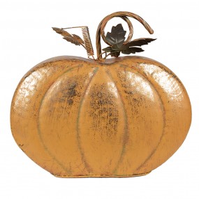 26Y5623 Decorazione Zucca 34x15x32 cm Arancione Ferro