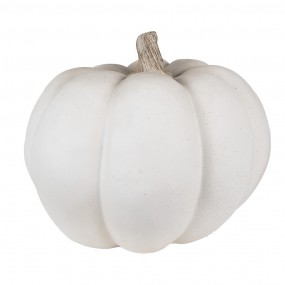 26PR4368 Decorazione Zucca Ø 31x27 cm Grigio Plastica