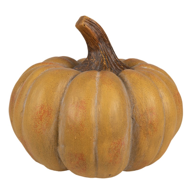 6PR4369 Decorazione Zucca Ø 16x12 cm Arancione Plastica