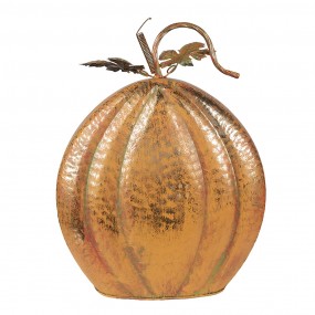 26Y5622 Decorazione Zucca 34x15x42 cm Arancione Ferro