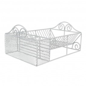 26Y2265 Drying Rack 40x27x18 cm White Iron Rectangle