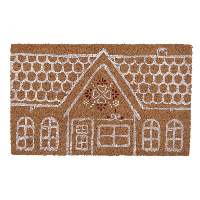 GBBMC-2 Paillasson 75x45 cm Marron Fibre de coco PVC Maisons Tapis de coco