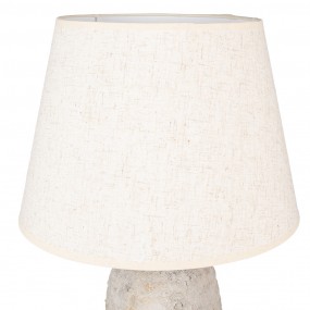26LMC0086 Lampada da tavolo Ø 35x70 cm Grigio Terracotta Lampada da scrivania