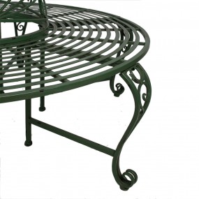 25Y1197 Banc de jardin Ø 152x89 cm Vert Fer Rectangle Banc d'extérieur