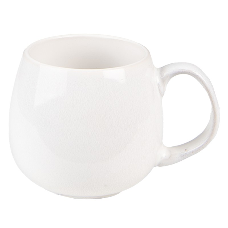 6CEMU0113 Tasse 300 ml Beige Keramik Rund Teebecher