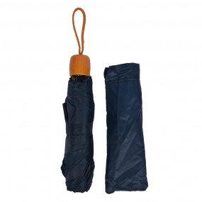 2JZUM0076BL Paraplu Pliable 56 cm Bleu Synthétique Parapluie