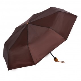 2JZUM0076CH Folding Umbrella 56 cm Brown Synthetic Umbrella