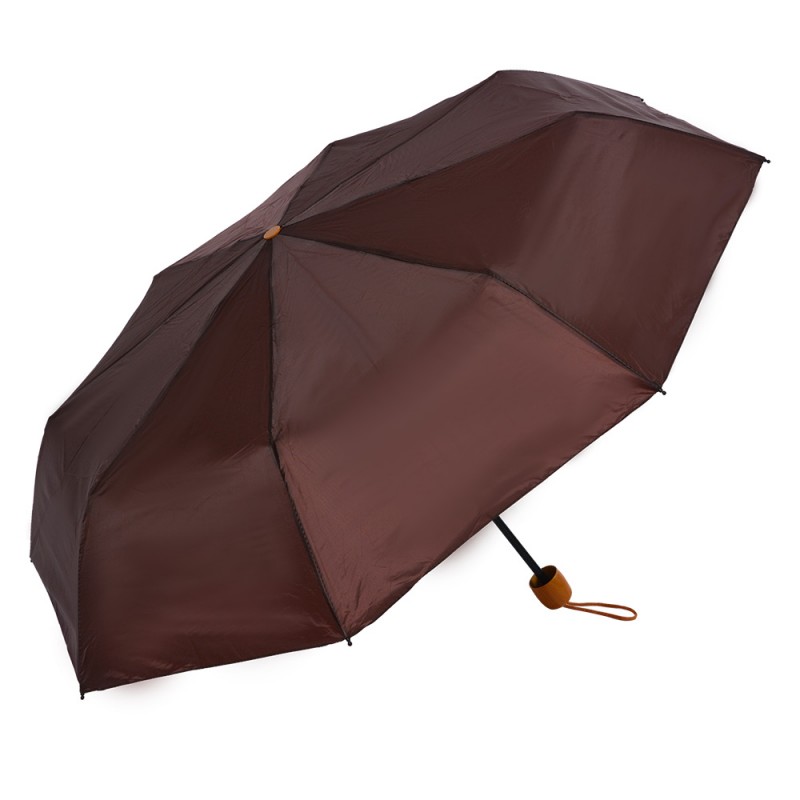 JZUM0076CH Folding Umbrella 56 cm Brown Synthetic Umbrella