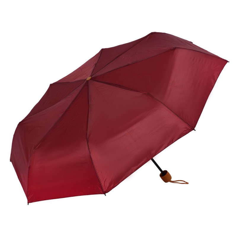 JZUM0076R Opvouwbare Paraplu 60 cm Rood Synthetisch Regenscherm