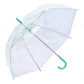 2JZUM0080GR Parapluie pour adultes 82 cm Transparent Plastique Parapluie