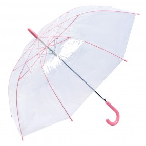 2JZUM0080P Parapluie pour adultes 82 cm Transparent Plastique Parapluie