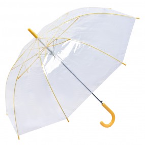 2JZUM0080Y Parapluie pour adultes 82 cm Transparent Plastique Parapluie