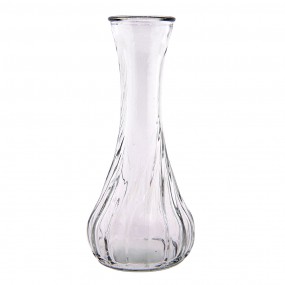 26GL4059 Vase Ø 6x15 cm Glass Glass Vase