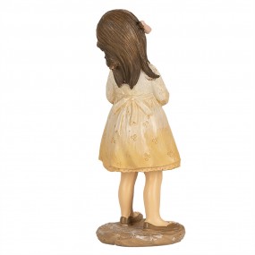 26PR5033 Figur Mädchen 15 cm Beige Polyresin