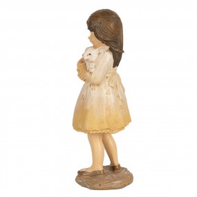 26PR5033 Figur Mädchen 15 cm Beige Polyresin