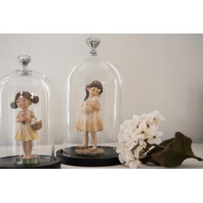 26PR5033 Figurine Girl 15 cm Beige Polyresin