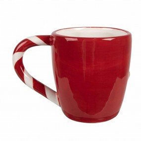 26CEMU0158 Mug 325 ml Rouge Céramique Gobelet